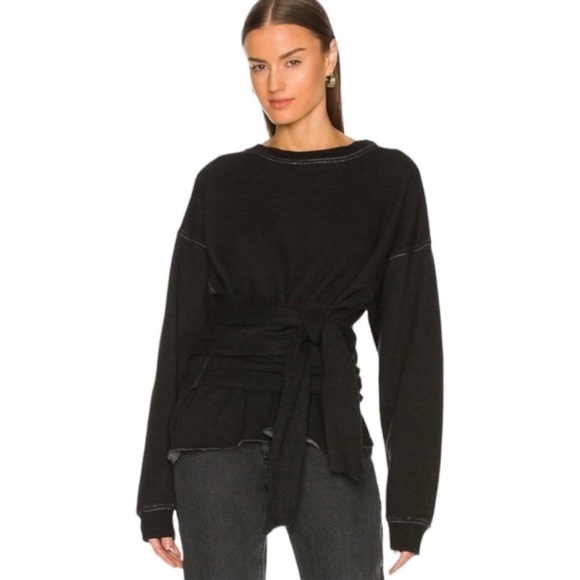 La Detresse High Priestess Black Pullover Shirt Sweatshirt Size Small NWT